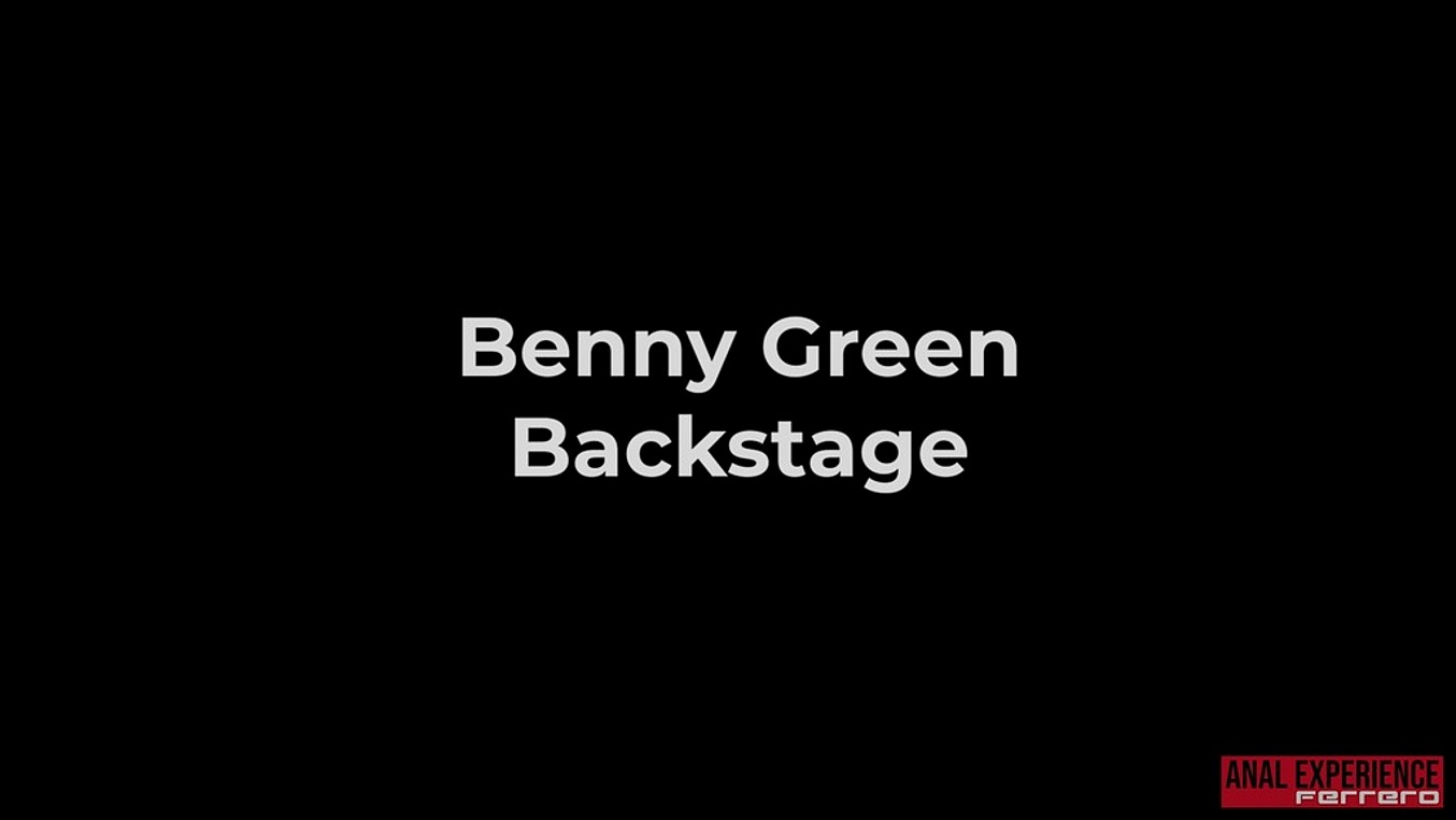 BTS of the scene of Benny Green: