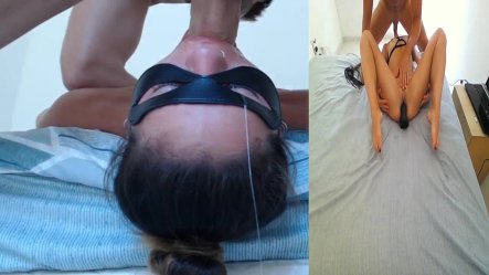 Girl First Inverted ,bdsm,deep Throat, Sloopy Tits , Big Dildo small screenshot