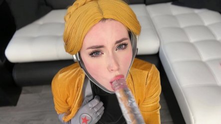 Robot Ballerina From Atomic Heart Fucks Pussy With Big Dildo Anal Masturbates Vibrator small screenshot