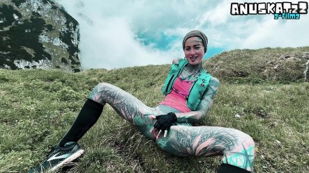 Outdoor Mountainside Passionate Fuck and Facial Cumshot small screenshot