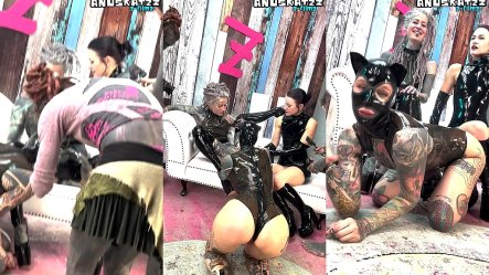 Latex Domination Shoot - Behind the Scenes Look small screenshot