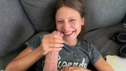 Talia Mint Is a Teen Slut Who Can T Wait to Suck Christian Clay S Cock small screenshot