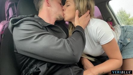 Fucking In the Car In the Middle Of the Street - Huge Squirting small screenshot