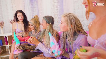 Squirt Mayhem - 5 Girls Squirting on Each Other - Anal Dildos, Prolapse, Gapes, Atm small screenshot