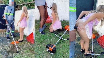 Deu O Cu E Bebeu Mijo Do Jardineiro Enquanto Marido Trabalhava small screenshot