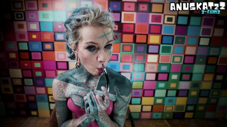 Pink Corset Anal Slut Steel Toy Deep Fucking Magic Wand Squirting Orgasm small screenshot