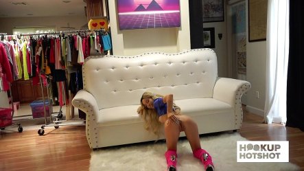 Bts - Petite Kenzie Reeves Spreads Her Ass In a Heated Photoshoot! small screenshot