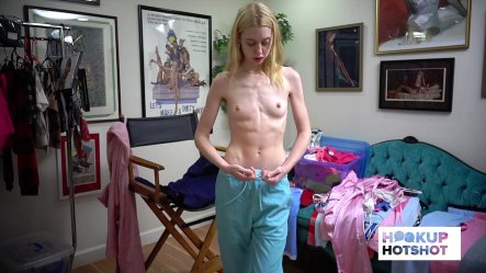 Bts - Chloe Cherry Gets Stripped and Groped Before Her Photoshoot! small screenshot