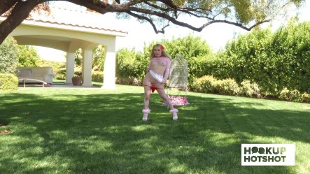 Bts - Haley Spades Shows Off Her Petite Curves Behind the Scenes! small screenshot