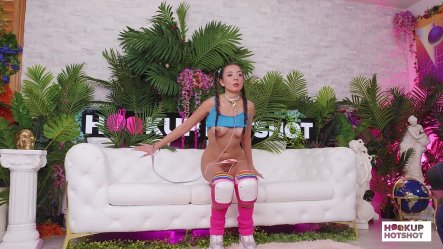 Bts - Girl-next-door Sasha Tatcha Gets Wild Behind the Scenes! small screenshot