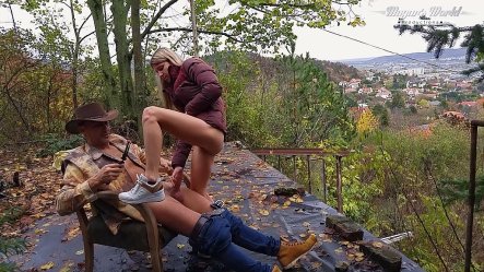 Behind the Scenes Of Petite Chick Gina Gerson Loves Fucking Her Pussy Outdoor small screenshot